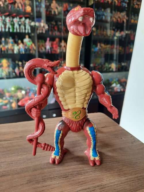 1986 Complete Rattlor of He-Man-Masters of the Universe 811 (MOTU) Vintage Figure