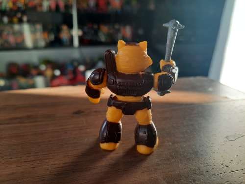 Battle Beasts 1986 Complete Ferocius Tiger Vintage Figure
