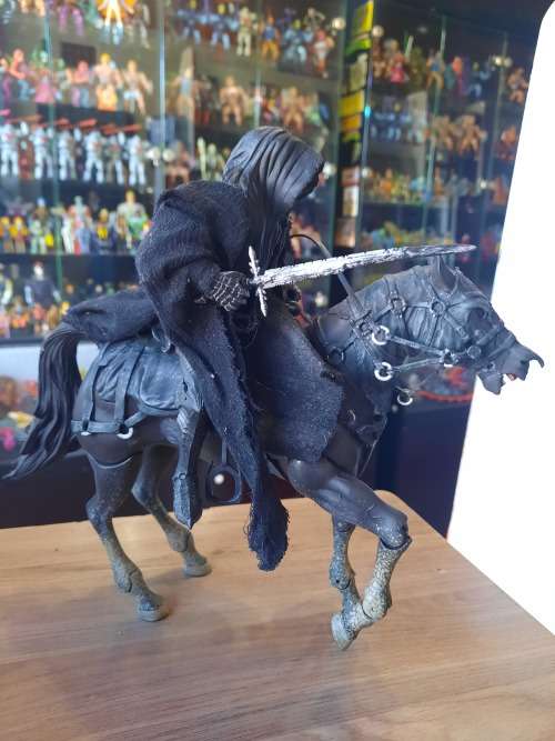 2001 Lord of The Rings Ringwraith And Horse Figure