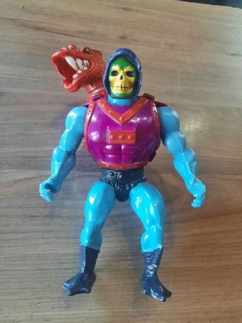 1985 Dragon Blaster Skeletor of He-Man-Masters of the Universe 799 (MOTU) Vintage Figure