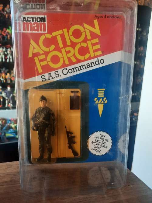 MOC Action Force 1982 S.A.S Commando Vintage Figure