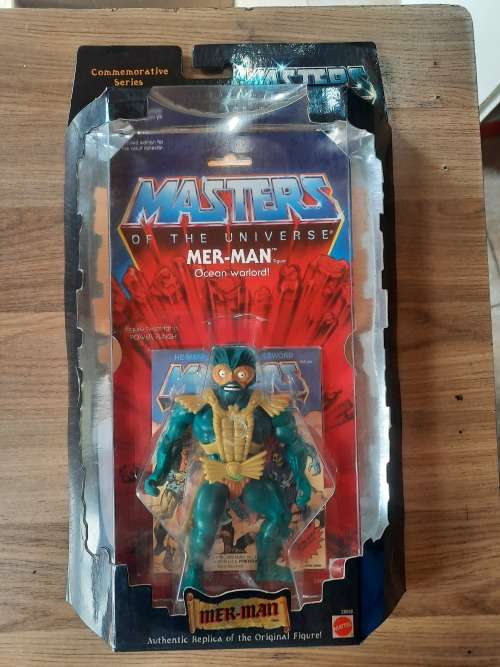 1982/2000 MOC Commemorative MER-MAN of He-Man-Masters of the Universe (MOTU) Vintage Figure