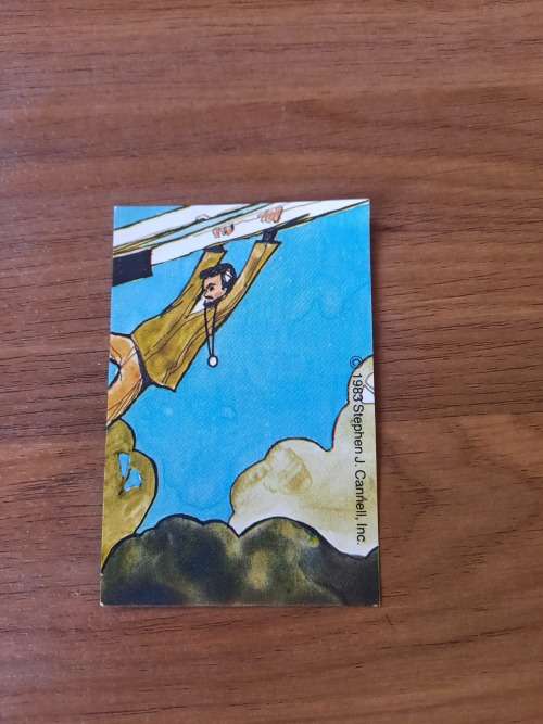 A-Team 1983 Dossier Card 101