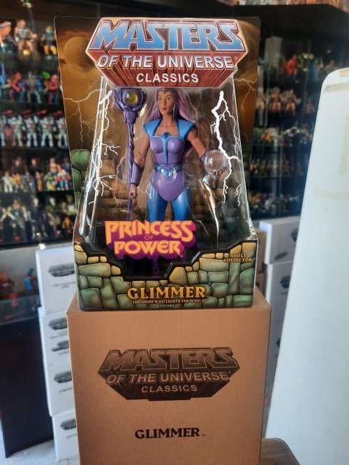 MOTUC GLIMMER (MOC) Masters Of The Universe Classics Figure He-Man