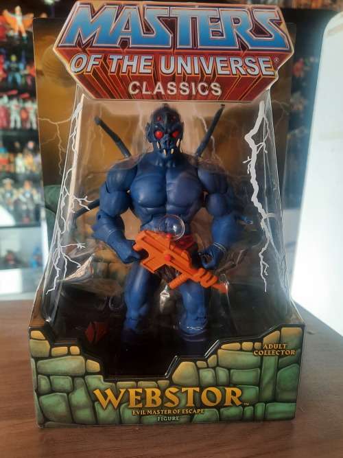 MOTUC WEBSTOR (MOC) Masters Of The Universe Classics Figure He-Man