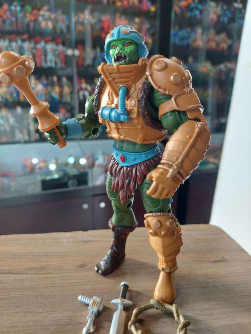 MOTUC Complete Snake Man At Arms Masters Of The Universe Classics Figure He-Man