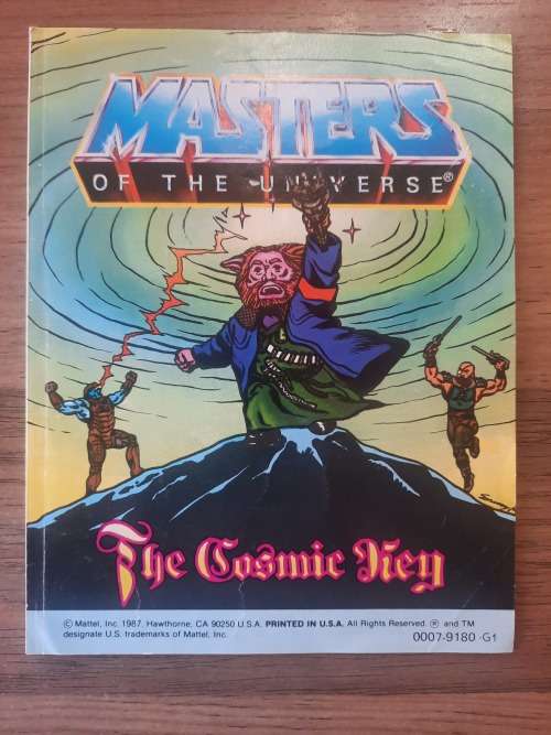 1987 Mini Comic The Cosmic Key of He-Man-Masters of the Universe (MOTU)