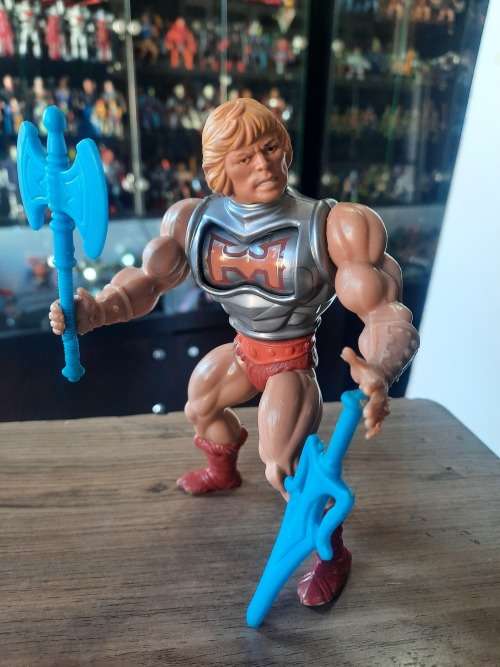 1984 Battle Armor He-Man of He-Man Masters of the Universe (MOTU) Vintage Figure 47