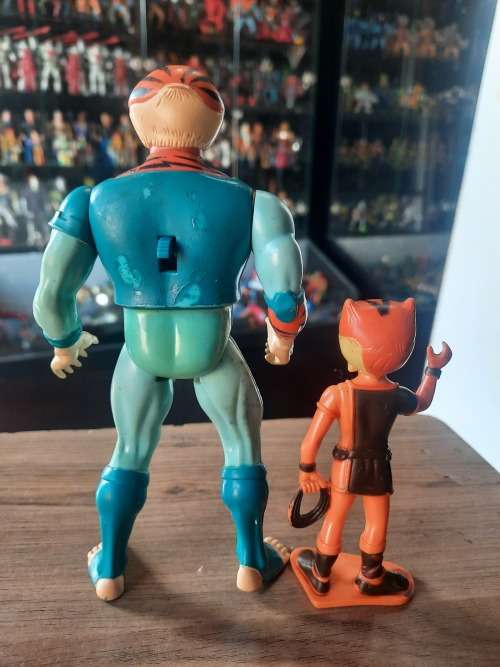 Thundercats 1986 Tygra With PVC Wilykat Vintage Figure 61