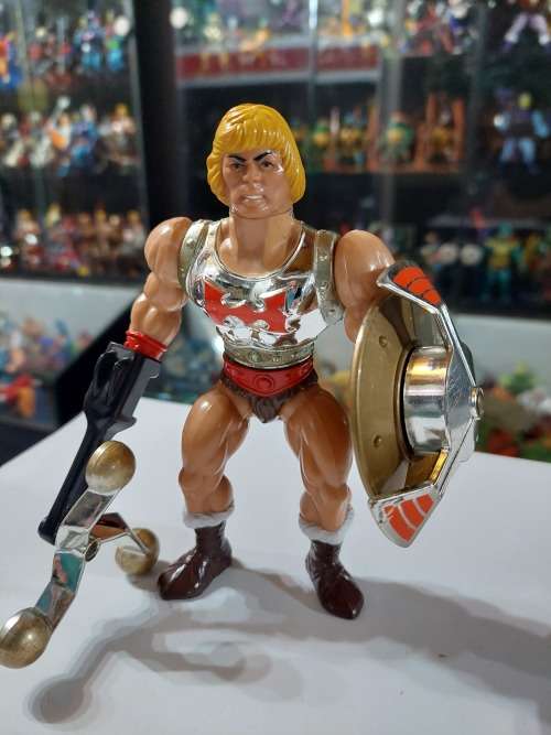 1986 Rare Flying Fist He-Man of He-Man Masters of the Universe 41  (MOTU) Vintage Figure