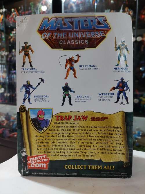 MOTUC TRAP JAW (MOC) Masters Of The Universe Classics Figure He-Man