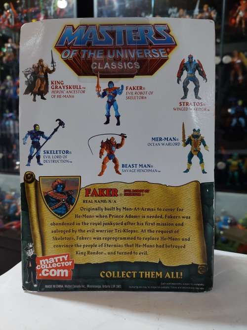MOTUC FAKER (MOC) Masters Of The Universe Classics Figure He-Man
