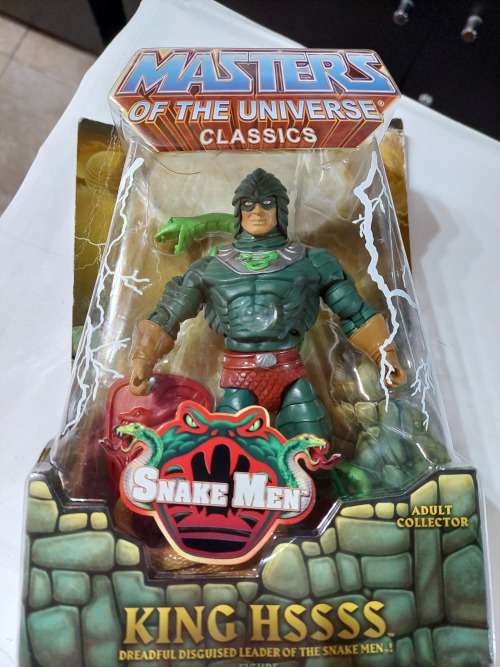 MOTUC KING HSSSS (MOC) Masters Of The Universe Classics Figure He-Man