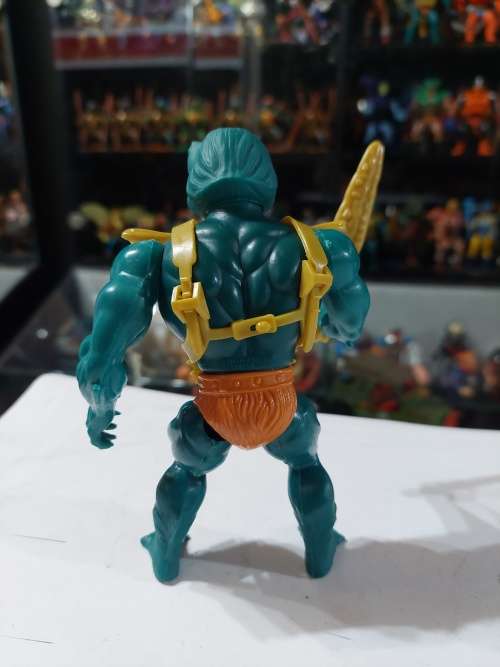 1982 Complete Mer-Man of He-Man-Masters of the Universe 41 (MOTU) Vintage Figure