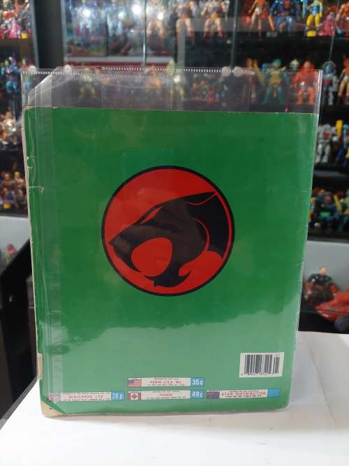 1986 Complete Thundercats Panini Sticker Album 2 Vintage Figure