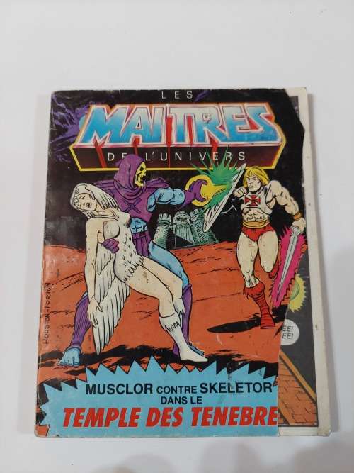 1983 Mini Comic Temple of Darkness of He-Man-Masters of the Universe (MOTU)