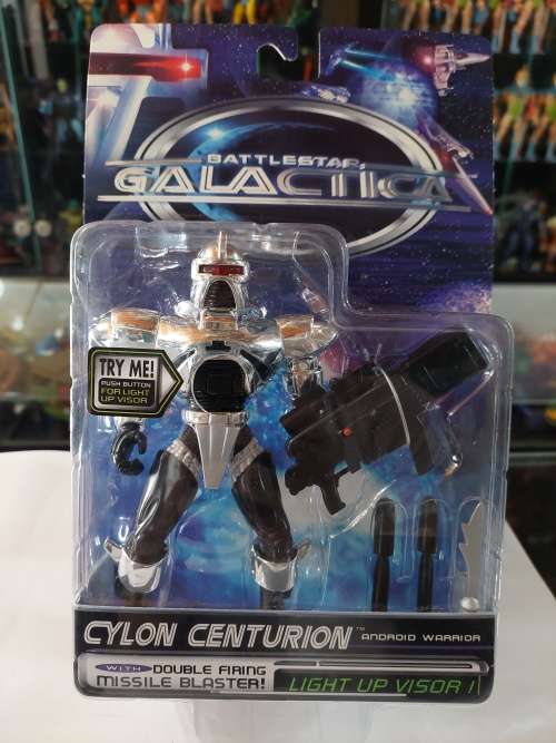 MOC 1996 BATTLESTAR GALACTICA CYLON CENTURION Figure