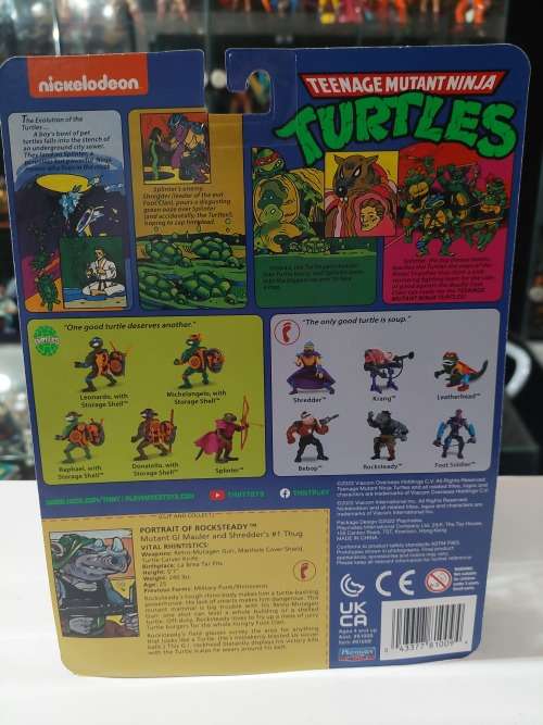 2022 MOC TMNT ROCKSTEADY Figure Teenage Mutant Ninja Turtles