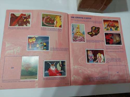 1986 SHE-RA PANINI STICKER ALBUM 175/214 STICKERS PRESENT  45