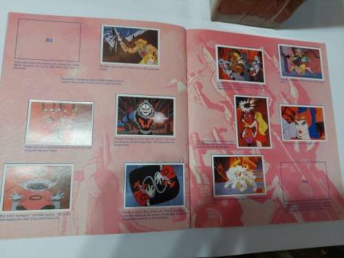 1986 SHE-RA PANINI STICKER ALBUM 175/214 STICKERS PRESENT  45