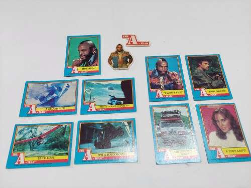 1983 The A-Team Vintage CARDS