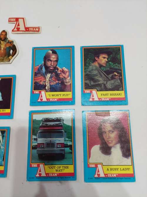1983 The A-Team Vintage CARDS