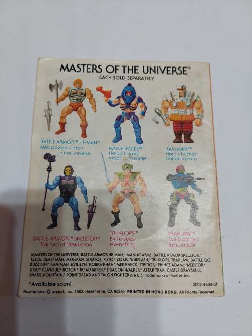 1983 Mini Comic DRAGONS GIFT of He-Man-Masters of the Universe (MOTU)