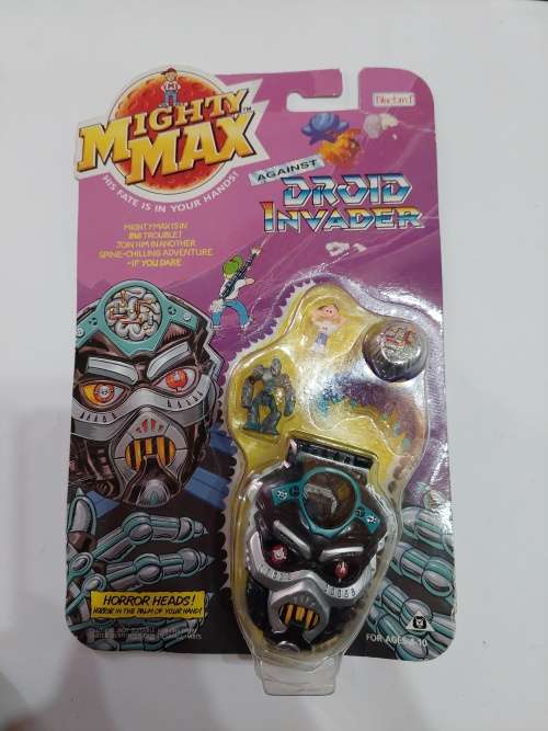 MOC 1992 MIGHTY MAX DROID INVADER Vintage Figures