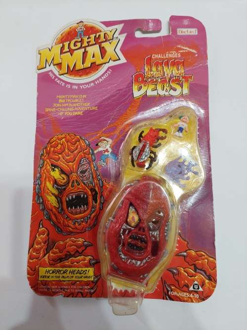 MOC 1992 MIGHTY MAX LAVA BEAST Vintage Figures