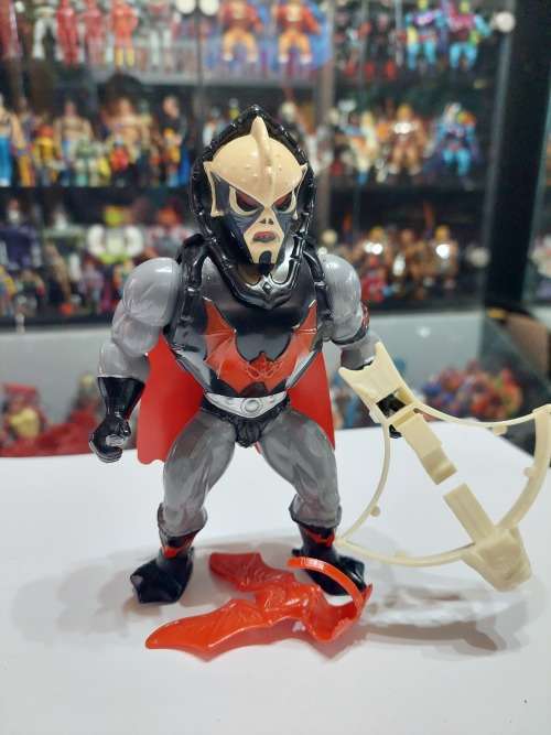 1985 Complete Hordak RED RIBS VARIENT of He-Man-Masters of the Universe #73 (MOTU) Vintage Figure