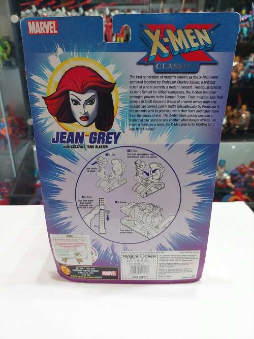 MOC 2000 X-MEN BATTLE BLASTERS JEAN GREY Toy Biz Figure