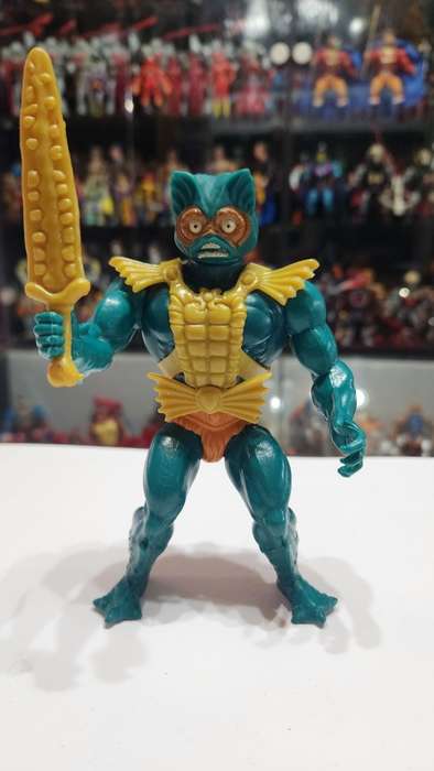 1982 Complete Mer-Man of He-Man-Masters of the Universe 49 (MOTU) Vintage Figure