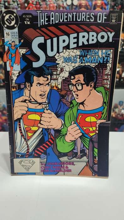 1991 Comic THE ADVENTURES OF SUPERBOY WHEN HE WAS A MAN