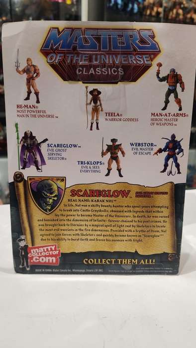 MOTUC SCARE GLOW (MOC) Masters Of The Universe Classics Figure He-Man