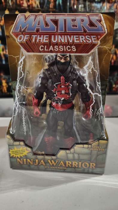 MOTUC NINJA WARRIOR (MOC) Masters Of The Universe Classics Figure He-Man