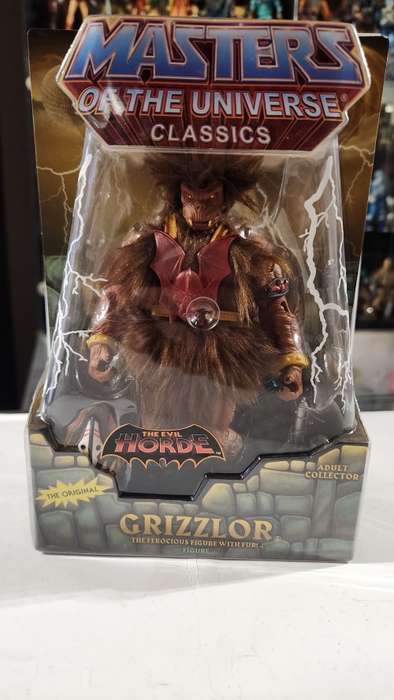 MOTUC GRIZZLOR (MOC) Masters Of The Universe Classics Figure He-Man
