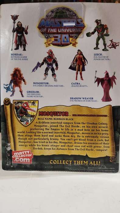 MOTUC MOSQUITOR (MOC) Masters Of The Universe Classics Figure He-Man
