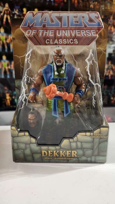 MOTUC DEKKER (MOC) Masters Of The Universe Classics Figure He-Man