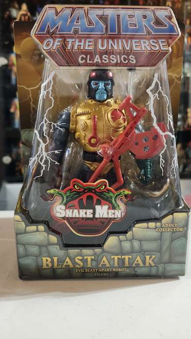 MOTUC BLAST ATTACK (MOC) Masters Of The Universe Classics Figure He-Man