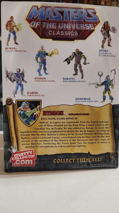 MOTUC Hydron (MOC) Masters Of The Universe Classics Figure He-Man