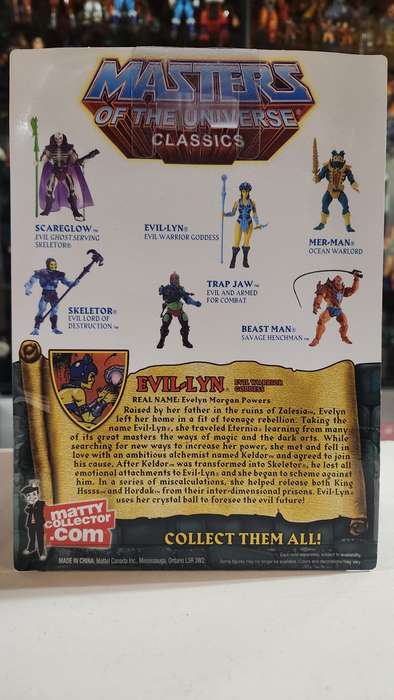 MOTUC EVIL-LYN (MOC) Masters Of The Universe Classics Figure He-Man