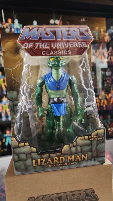 MOTUC Lizard Man (MOC) Masters Of The Universe Classics Figure He-Man