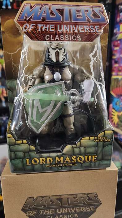 MOTUC LORD MASQUE (MOC) Masters Of The Universe Classics Figure He-Man