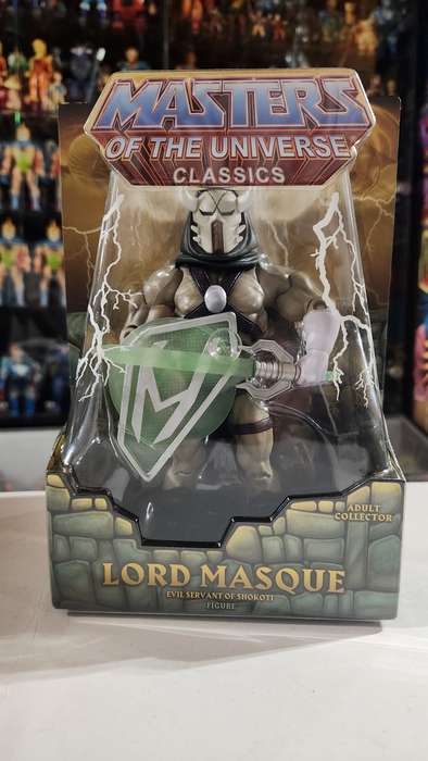 MOTUC LORD MASQUE (MOC) Masters Of The Universe Classics Figure He-Man