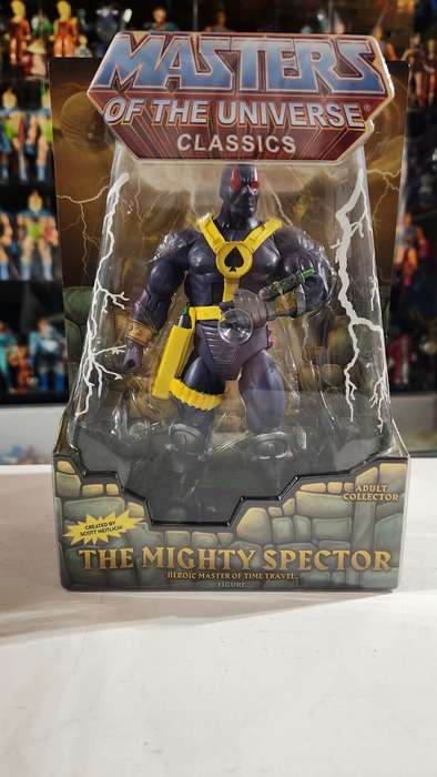 MOTUC THE MIGHTY SPECTOR (MOC) Masters Of The Universe Classics Figure He-Man