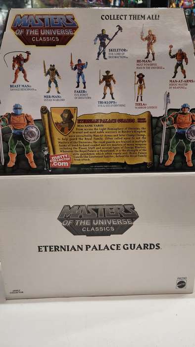 MOTUC ETERNIAN PALACE GUARDS (MOC) Masters Of The Universe Classics Figure He-Man