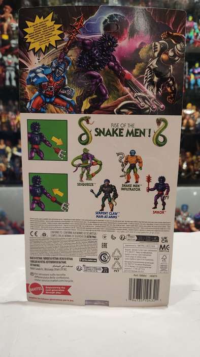 Masters Of The Universe (Motu) Origins SPIKOR Figure Moc