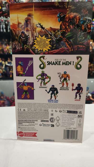 Masters Of The Universe (Motu) Origins SNAKE MEN INFILTRATOR Figure Moc