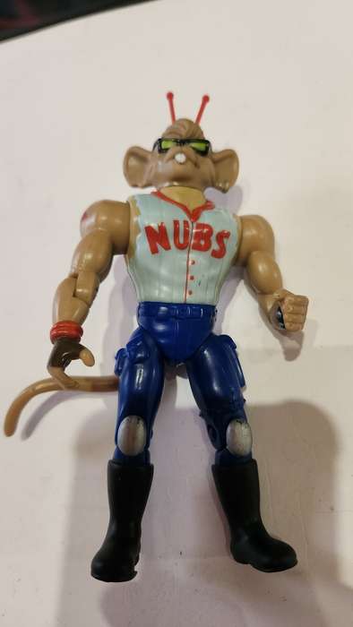 1993 Home Run Throttle From Biker Mice From Mars Vintage Figure #28