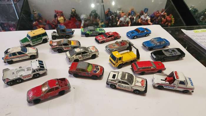 x18 Vintage CORGI/MAJORETTE Cars